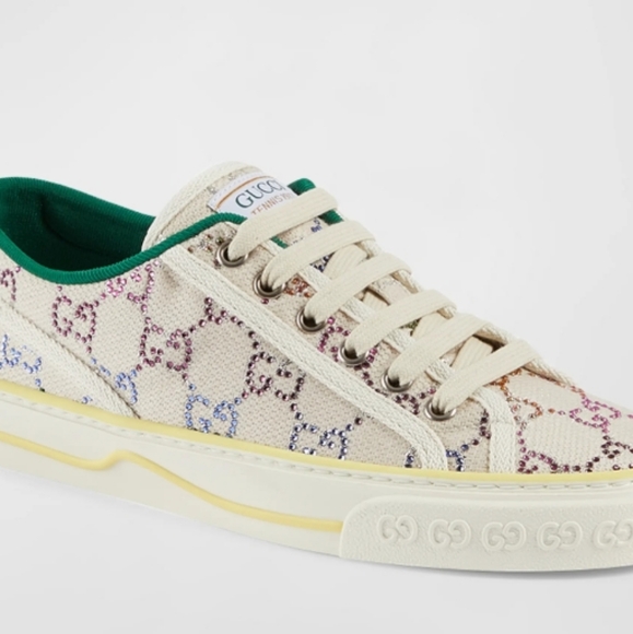 Reserved listing Gucci Crystal Sneakers - Picture 3 of 9